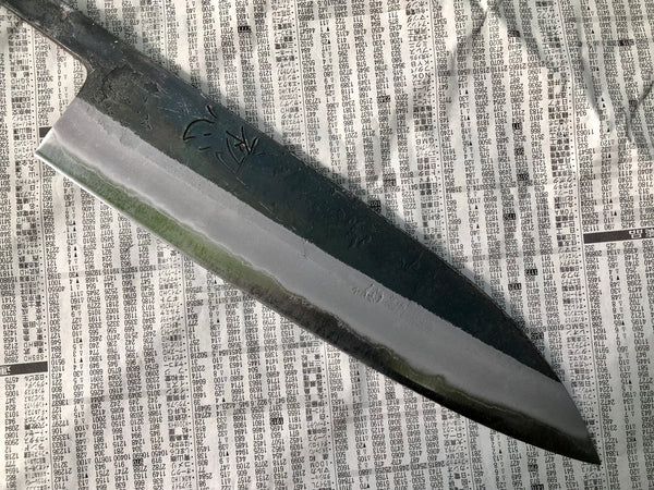 Hatsukokoro Kurosagi Ao Super Gyuto 210 mm - Blade Only