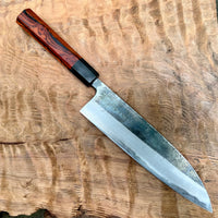 Custom Hatsukokoro Kurosagi Ao Super Gyuto 210 mm - Cocobolo and horn