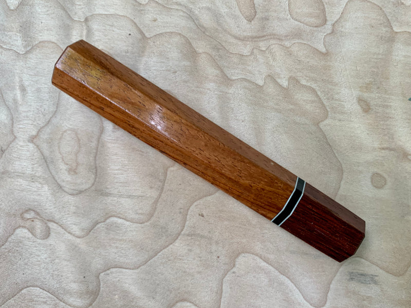 Custom Japanese Knife handle (wa handle) - Yucatán Rosewood