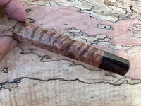 Custom Japanese Knife Handle (Wa Handle) - Sequoia Burl