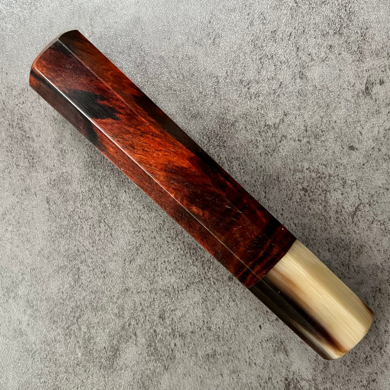 Hanoi Made Japanese Knife handle (wa handle)  for 240mm - Rosewood