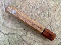 Custom Japanese Knife handle (wa handle) - Leopard wood