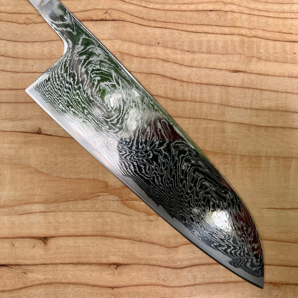 Tsunehisa Nami AUS10 Damascus Santoku 165mm - Blade Only