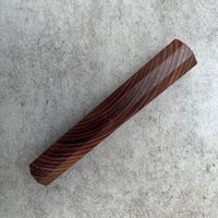 Custom Japanese Knife handle (wa handle)  for 165-210mm :  Crosscut Kingwood
