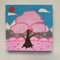 Anika - Painting Pink Tree