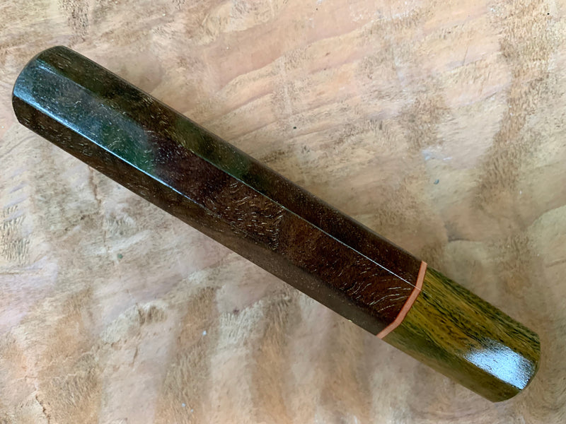 Custom Japanese Knife handle (wa handle) - claro walnut