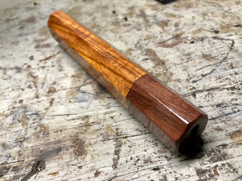 Custom Japanese Knife Handle (Wa Handle) - Yucatán Rosewood