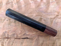 Custom Japanese Knife Handle - African Blackwood and Katalox