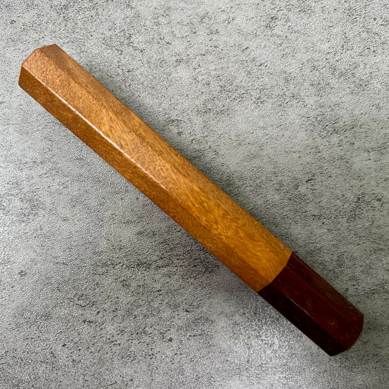 Custom Japanese Knife handle (wa handle) for 240mm : Itauba and Brazilian ebony