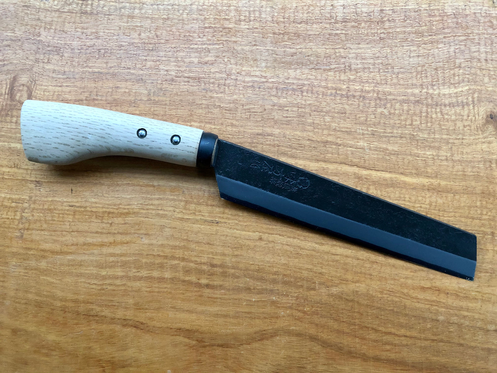 Ajikataya Yamamata Hatchet 210mm Single Bevel – Sugi Cutlery