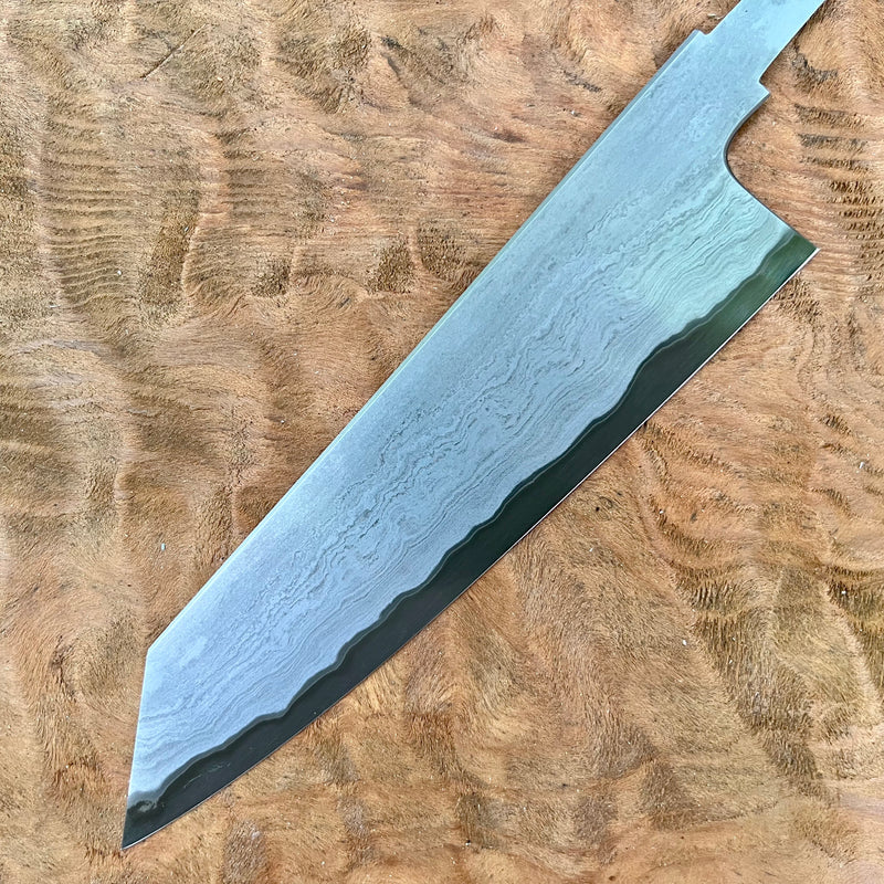Tetsujin Metal Flow Blue #2 Bunka 180mm - Blade Only