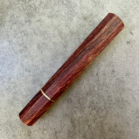 Custom Japanese Knife handle (wa handle)  for 240mm - Kingwood and copper