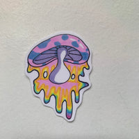 Anika - Sticker Purple Mushroom