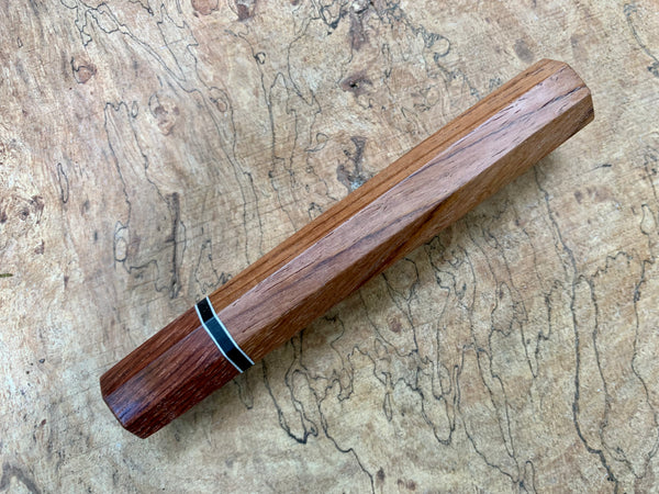 Custom Japanese Knife handle (wa handle) - Yucatán Rosewood