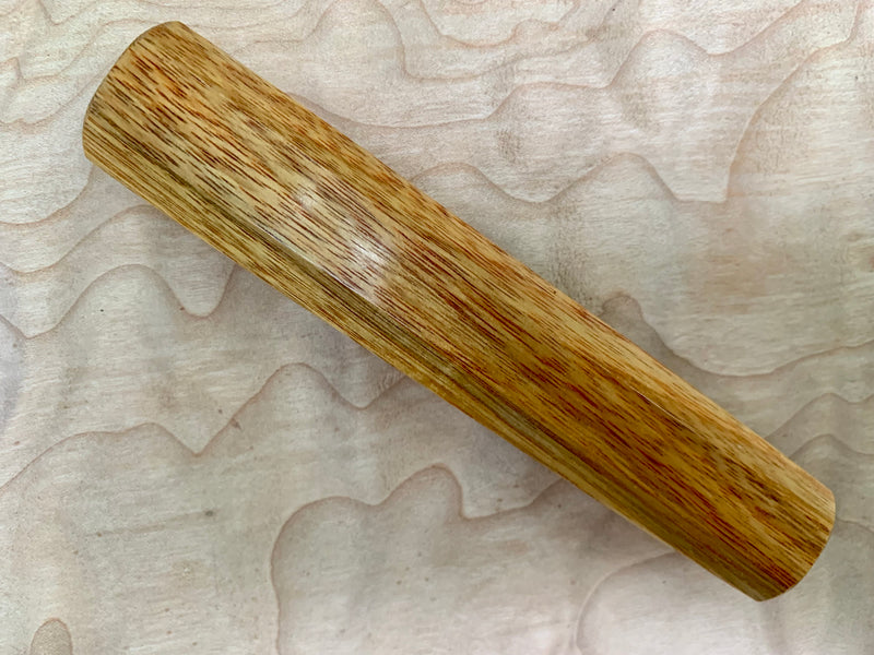 Custom Japanese Knife handle (wa handle) - Canary Wood