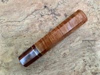 Custom Japanese Knife handle (wa handle) - Buloak and Rosewood