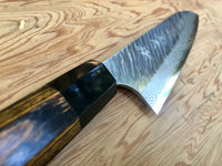Custom Yu Kurosaki Fujin Hammered 180mm Gyuto Chef Knife- Bocote and horn