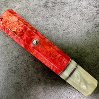 Custom Japanese Knife handle (wa handle) for 240mm : Hello Kitty