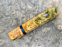 Custom Japanese Knife handle (wa handle) for 165-210 -  Dyed yellow cedar