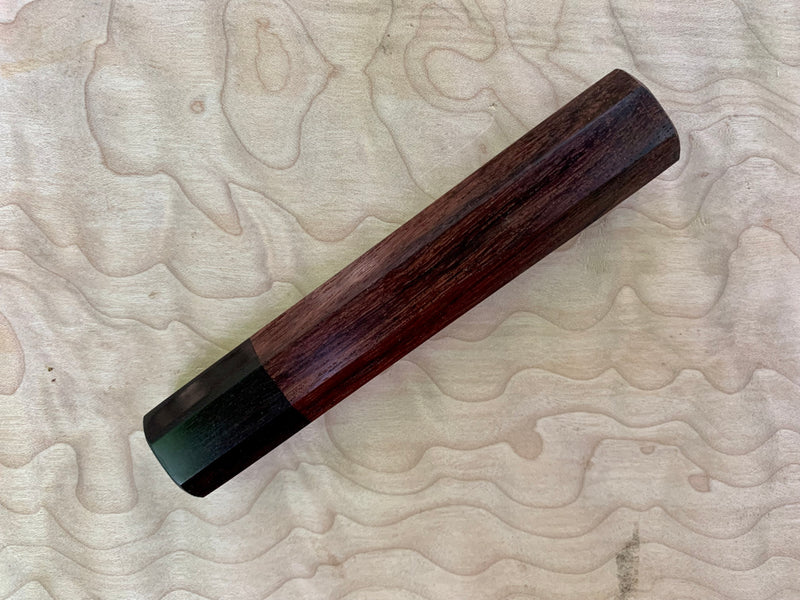 Custom Japanese Knife handle (wa handle) - East India Rosewood