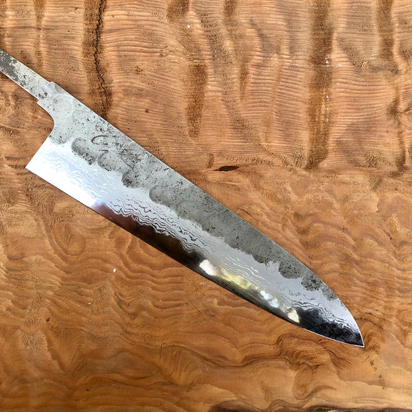 Hatsukokoro Inazuma Ao Super Gyuto 240 mm - Blade Only