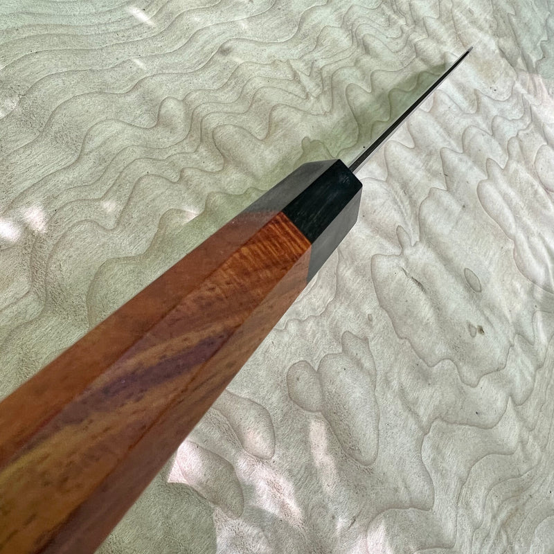 Custom Myojin Riki Seisakuusho SG2 Gyuto 210 mm - Rare Siamese rosewood and horn