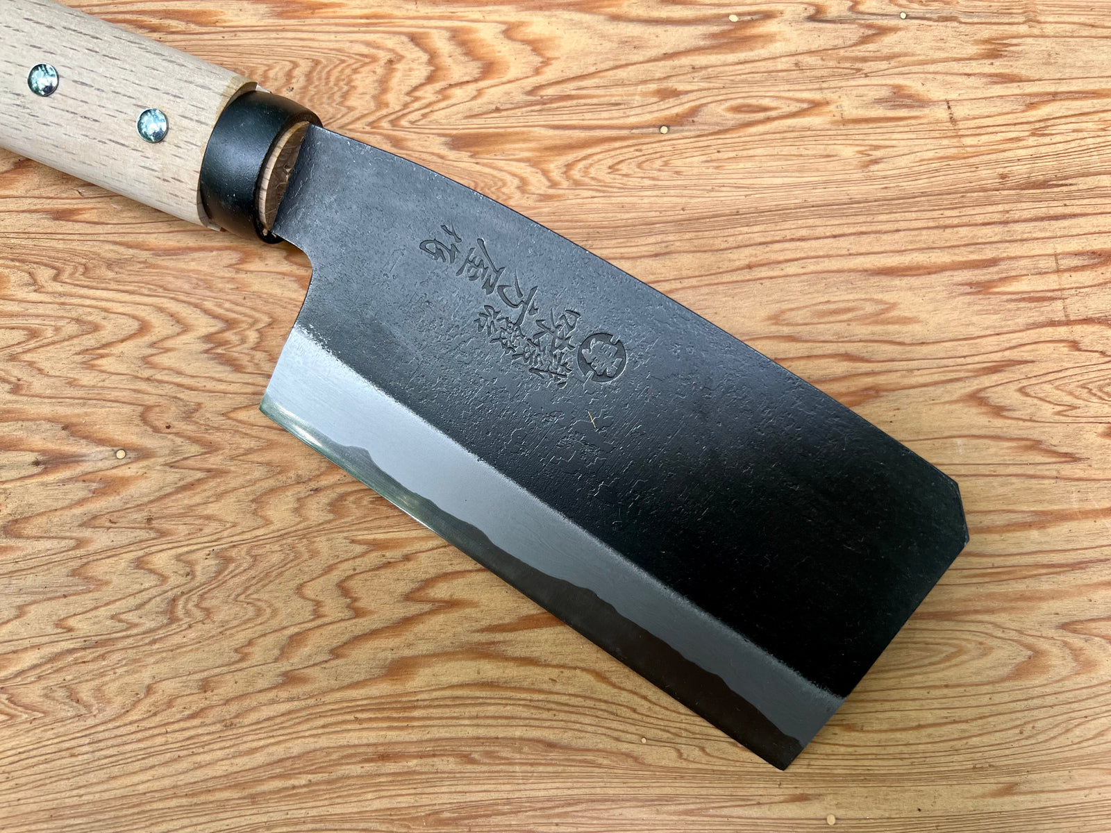 Ajikataya Azumagata Hatchet 135mm Double Bevel – Sugi Cutlery