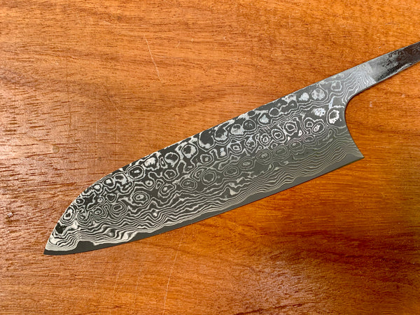 Masakage Kumo Damascus VG10 Santoku 165mm - Blade Only