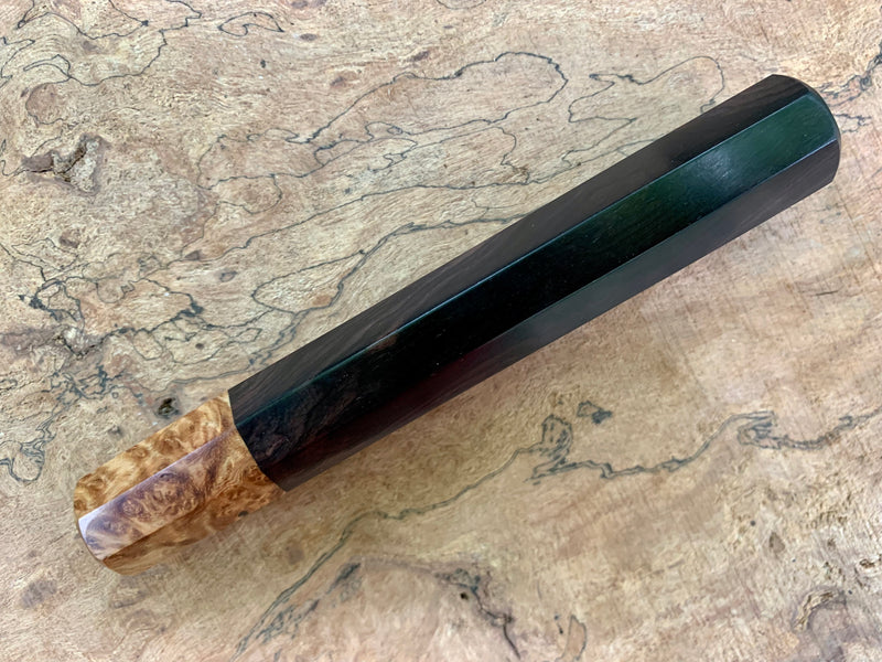 Custom Japanese Knife handle (wa handle) - African Blackwood