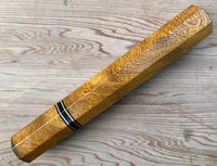Custom Japanese Knife handle (wa handle)  for 180-210mm - Rare pheasant wood