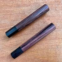 Custom Japanese Knife handle (wa handle)  for 165-240mm  -  Kingwood and horn
