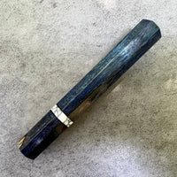 Custom Japanese Knife handle (wa handle)  for 165-210mm  - dyed spalted maple