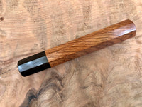 Custom Japanese Knife handle (wa handle) - Figured Rosewood