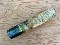 Custom Japanese Knife handle (wa handle) - Buckeye and carbon fiber
