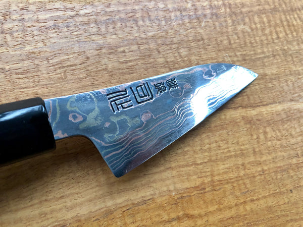 Tsukasa Hinoura Rainbow Damascus 100mm petty