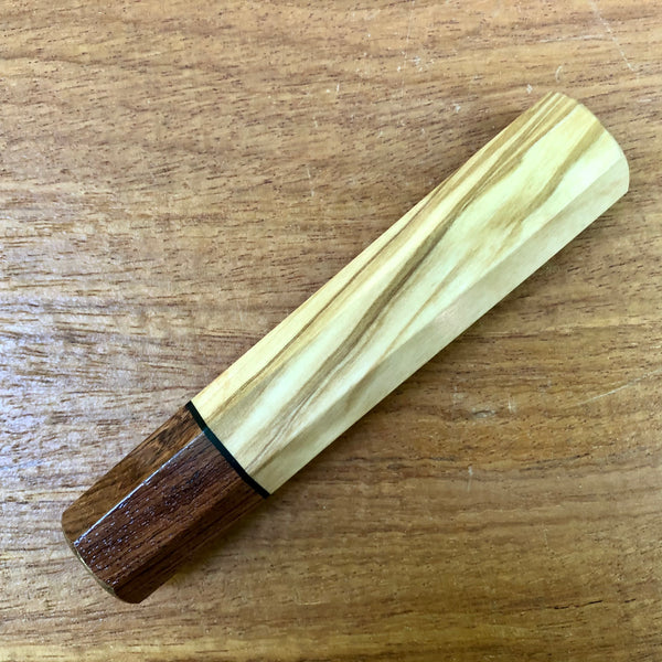 Custom Japanese Knife handle (wa handle) - Olivewood